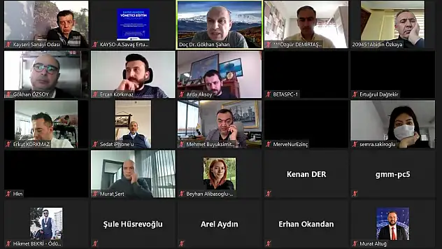 KAYSO AKADEMİ EĞİTİM FAALİYETLERİNE DEVAM EDİYOR