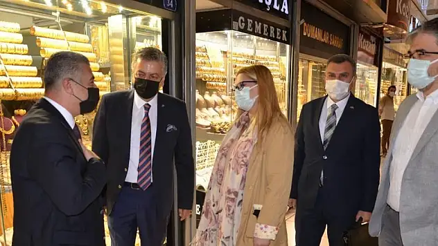 KAZANCILAR ÇARŞISINDA COVID-19 DENETİMİ