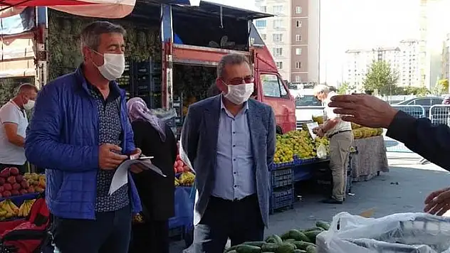 KAZIM YÜCEL, YAKUT MAHALLESİNE PAZAR YERİ İSTEDİ