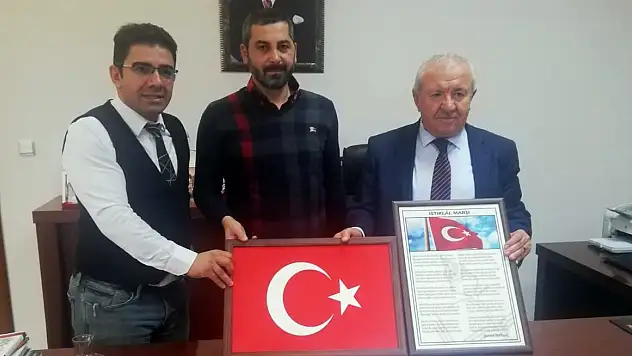 KGGD BAŞKANI GÜLSOY'DAN NUH NACİ YAZGAN ÜNİVERSİTESİ'NE ANLAMLI HEDİYE