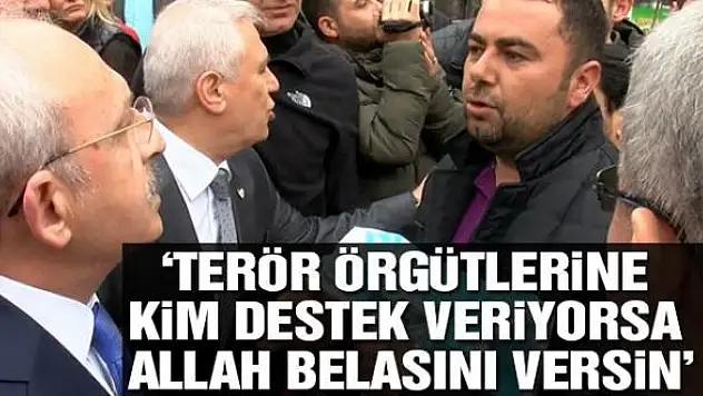 Kılıçdaroğlu'nu Kızdıran 'Terör' Sorusu: Allah Belasını Versin