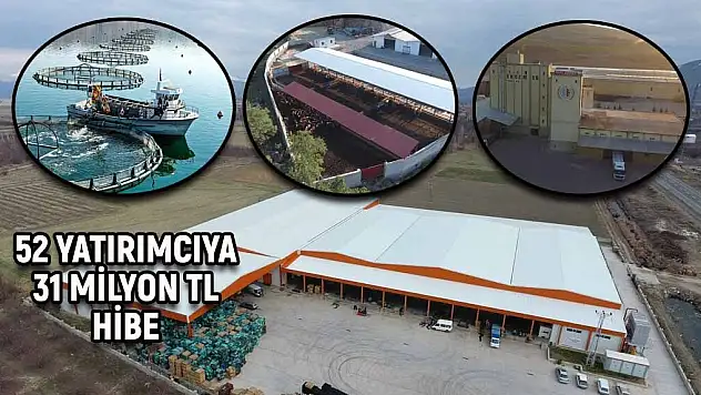 KIRSAL KALKINMA İLE KAYSERİ'YE 63 MİLYON LİRALIK YATIRIM