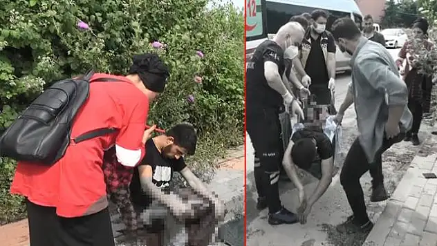 KIZ ARKADAŞI İLE YOLDA YÜRÜYEN GENÇ KURŞUNLARIN HEDEFİ OLDU