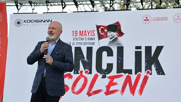 Kocasinan'da 19 Mayıs coşkuyla kutlandı