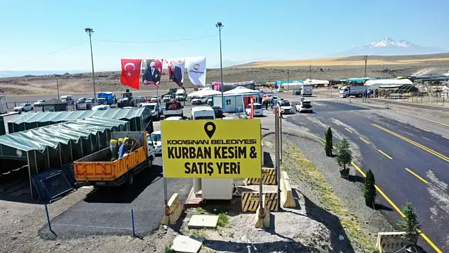 Kocasinan'dan kurban bayramı'na modern hizmet