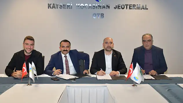 Kocasinan OTB'de dev imzalar atıldı!