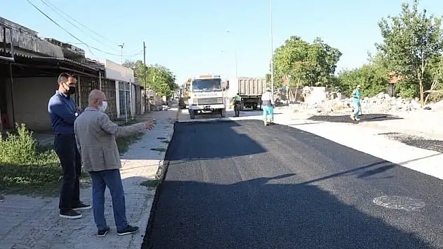 KOCASİNAN'DA ASFALTLANMADIK, CADDE VE SOKAK KALMAYACAK