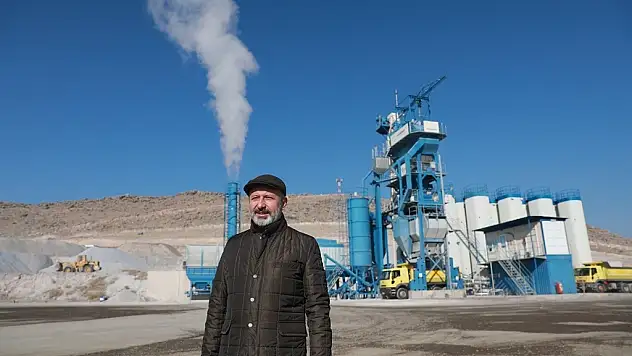 KOCASİNAN'DA KAYSERİ'NİN EN YÜKSEK KAPASİTEYE SAHİP ASFALT PLENTİ