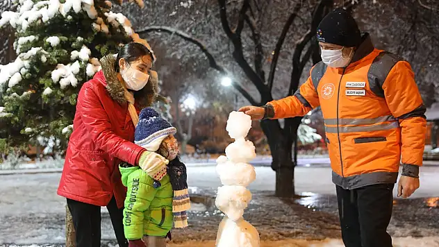 KOCASİNAN'DA KIŞ AYRI BİR GÜZEL