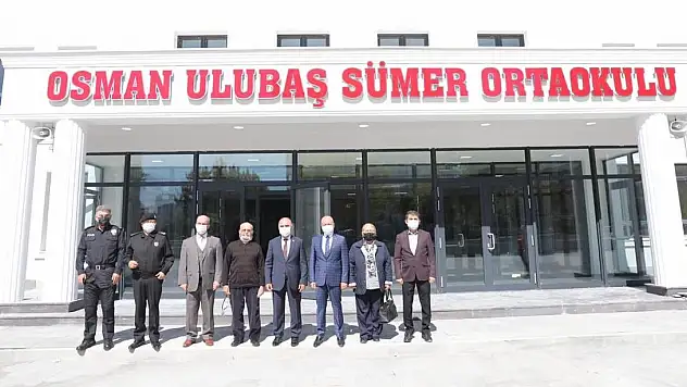 KOCASİNAN'DA OSMAN ULUBAŞ SÜMER ORTAOKULU'NUN AÇILMASINA GERİ SAYIM