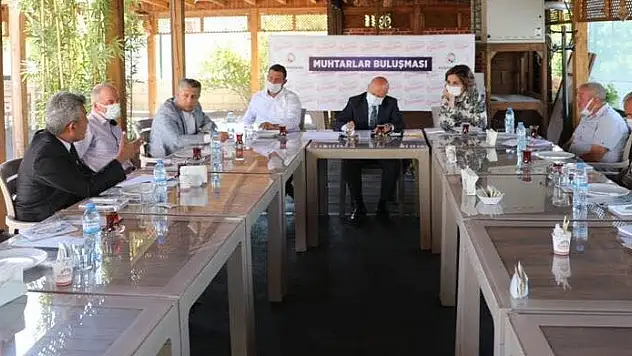 KOCASİNAN'DA SONBAHAR DÖNEMİ MUHTARLAR TOPLANTISI