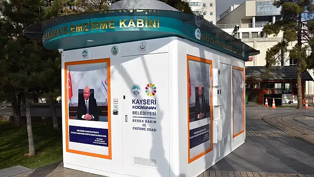 Kocasinan'dan Annelere Özel Kabin