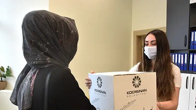 KOCASİNAN'DAN ÇÖLYAKLILARA ÖZEL GLÜTENSİZ GIDA PAKETİ