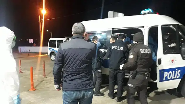 KONTROL NOKTASINDAN KAÇMAYA ÇALIŞTILAR