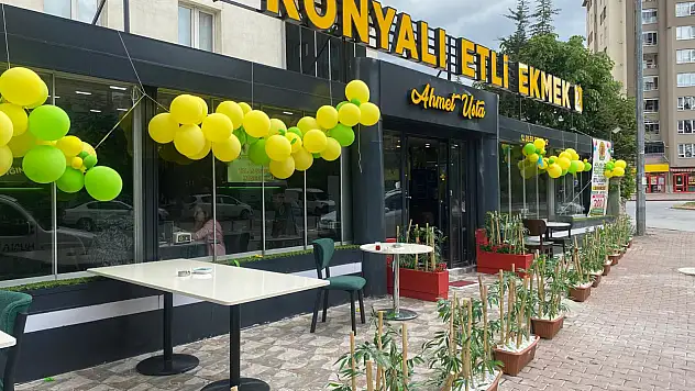 Konyalı Etli Ekmek Talas'ta hizmete açıldı