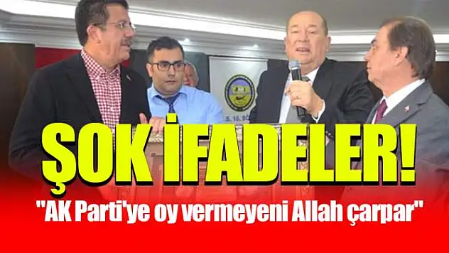 Kooperatif Başkanı Salahaddin Hünü: AK Parti'ye Oy Vermeyeni Allah Çarpar!