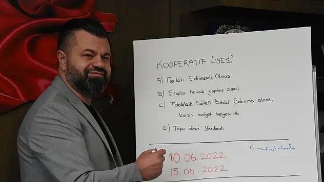 KOOPERATİF MAĞDURLARI İÇİN TARİHİ FIRSAT