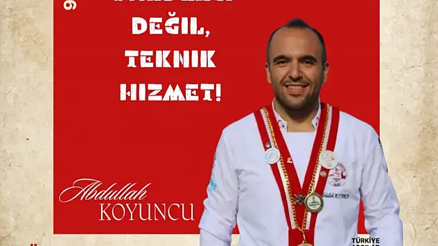 Koyuncu, makalesiyle aşçılar için statü çağrısında bulundu