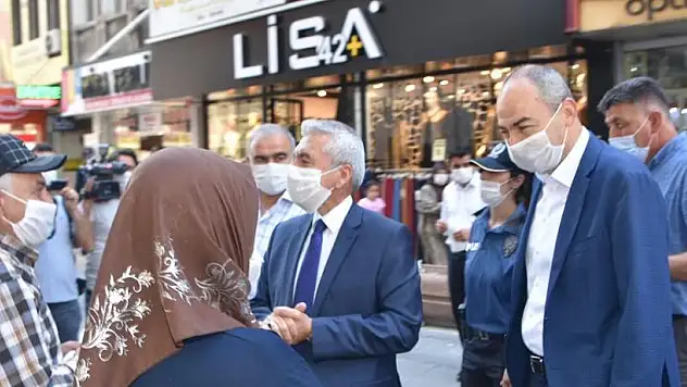 KTO BAŞKANI GÜLSOY, KORONA VİRÜS DENETİMLERİNE KATILDI