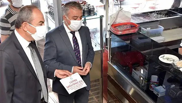 KTO BAŞKANI GÜLSOY'DAN HUNAT ÇARŞISI'NDA KORONAVİRÜS DENETİMİ!
