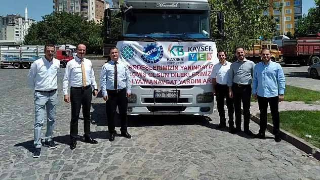 KTO, KAYSO VE KTB'DEN ORMAN YANGINI MAĞDURLARINA DESTEK!