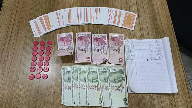 KUMAR BASKININDA 12 BİN 773 LİRA PARA CEZASI UYGULANDI