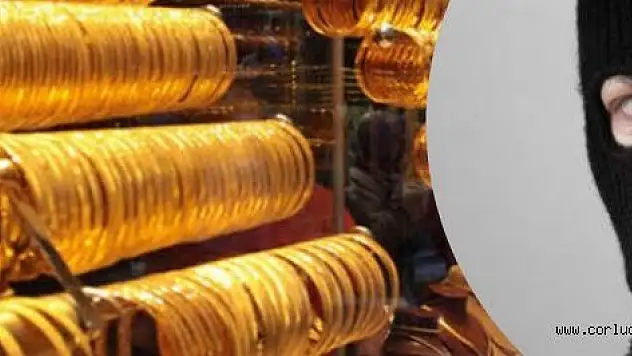 KUYUMCUDAN 4 KİLO ALTIN ÇALAN ŞAHIS YAKALANDI