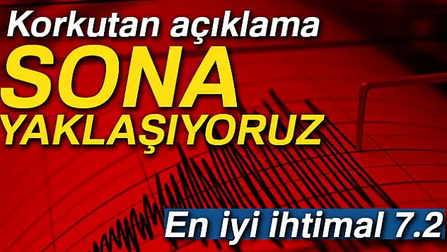Marmara depremiyle ilgili flaş açıklamalar