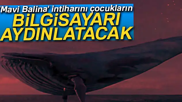 'Mavi Balina' intiharını çocukların telefonu ve bilgisayarı aydınlatacak