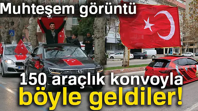 Mehmetçiğe destek konvoyu