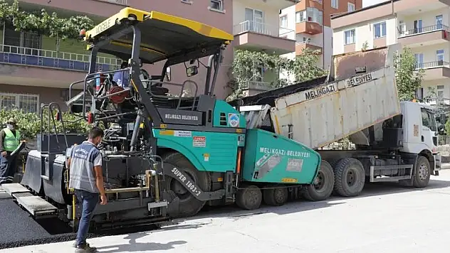 MELİKGAZİ BELEDİYESİ, KEYKUBAT MAHALLESİNİ BAŞTAN SONA YENİLEDİ