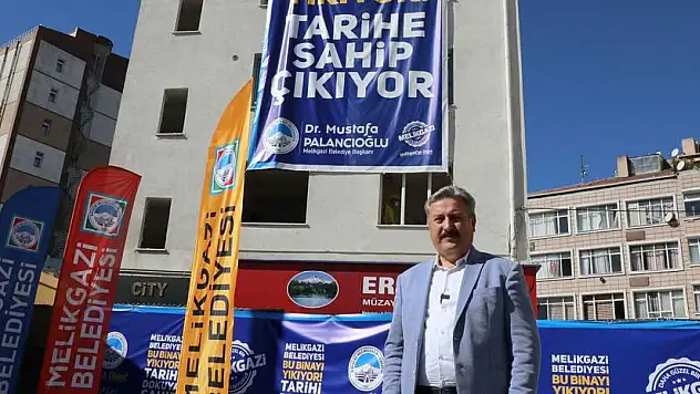 MELİKGAZİ BELEDİYESİ'NDEN TARİHE ESTETİK BİR DOKUNUŞ