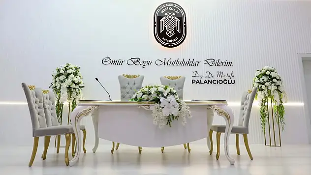 Melikgazi'de nikah ücretlerinde fiyat güncellemesi