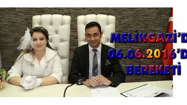 MELİKGAZİ'DE 06.06.2016'DA BEREKETİ