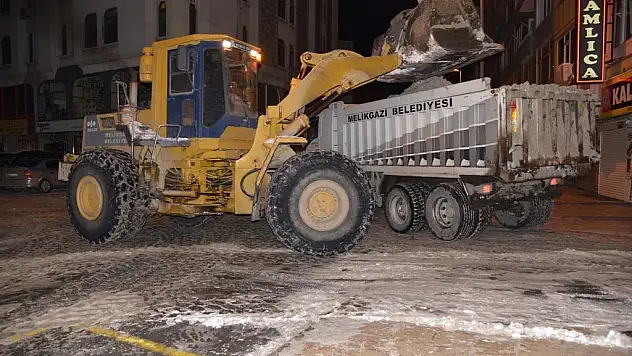 Melikgazi'de kesintisiz ulaşım devam ediyor