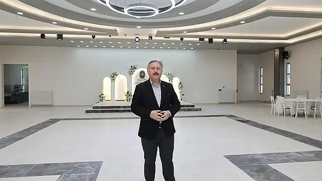 Melikgazi'den modern düğün salonu