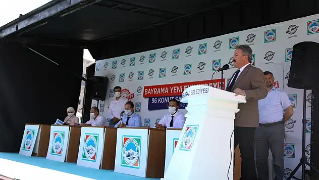 Melikgazi'nin kentsel dönüşüm daireleri ihale ile satıldı