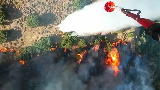 Menemen'deki yangın kontrol altında