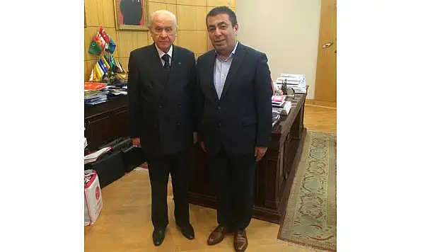 METİN'DEN BAHÇELİ'YE ZİYARET