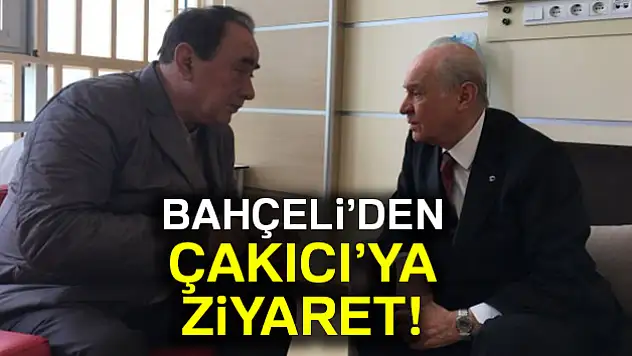 MHP Genel Başkanı Bahçeli, Alaattin Çakıcı'yı ziyaret etti
