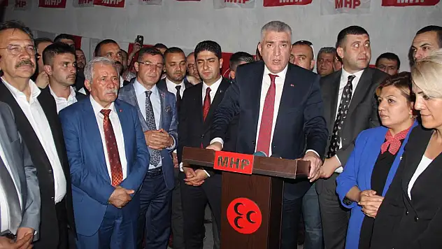 MHP İl Başkanı Serkan Tok: 'Genel başkanımızın talimatıyla seçilmiş hükümetin yanından milim ayrılmadık'