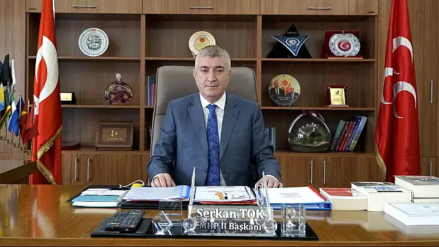 MHP İL BAŞKANI SERKAN TOK'TAN BAYRAM MESAJI