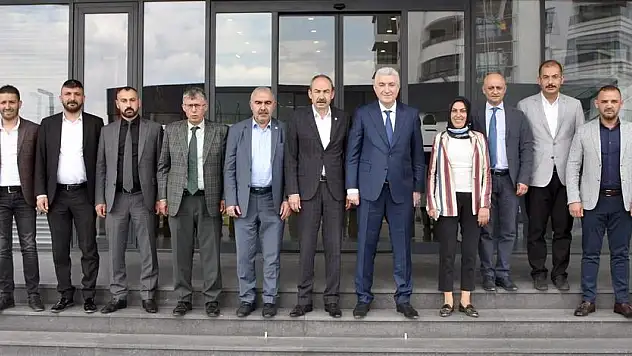 MHP İL BAŞKANI TOK VE YÖNETİMİNDEN KTO'YA ZİYARET