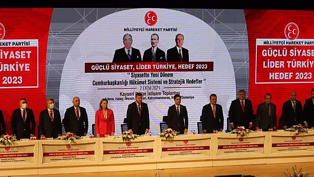 MHP İSTİŞARE YAPTI