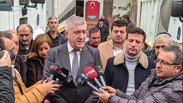 MHP KAYSERİ İL BAŞKANLIĞI DEPREMZEDELERİ UNUTMADI