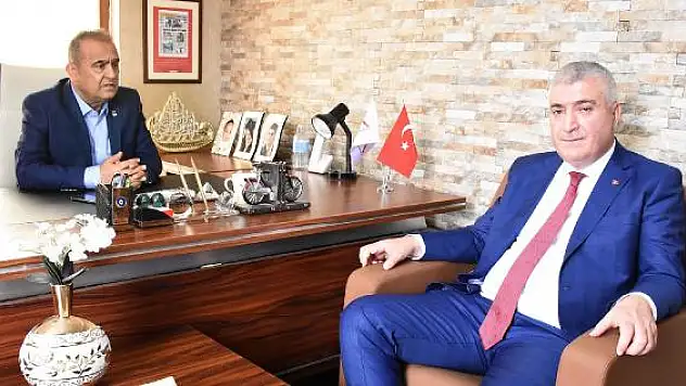 MHP Kayseri il başkanlığından  DHA'ya ziyaret