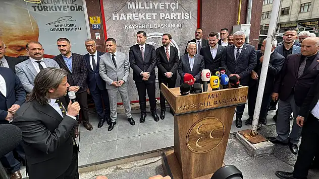 MHP Kayseri İl Teşkilatı bayramlaştı