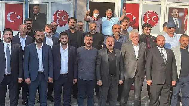 MHP KAYSERİ İL TEŞKİLATI İLÇELERE ÇIKARMA YAPTI