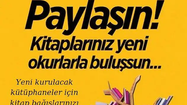 MHP KAYSERİ KAÇEP'DEN KİTAP BAĞIŞ KAMPANYASI