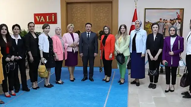 MHP KAÇEP KAYSERİ'DEN VALİ ÇİÇEK'E ZİYARET